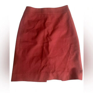 J. Crew Zip Wool Mini Skirt Size 4